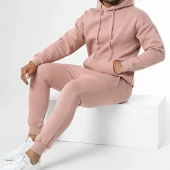 Meilleur prix 👍 Ensemble De Survetement LL551 Rose de Ikao ❤️