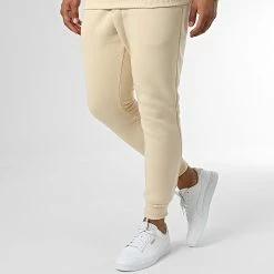 Budget ✔️ Ensemble De Survetement LL551 Beige de Ikao ✔️ -Ikao Soldes Boutique ikao 333299 LL551 BEIGE 20220819T143006 04