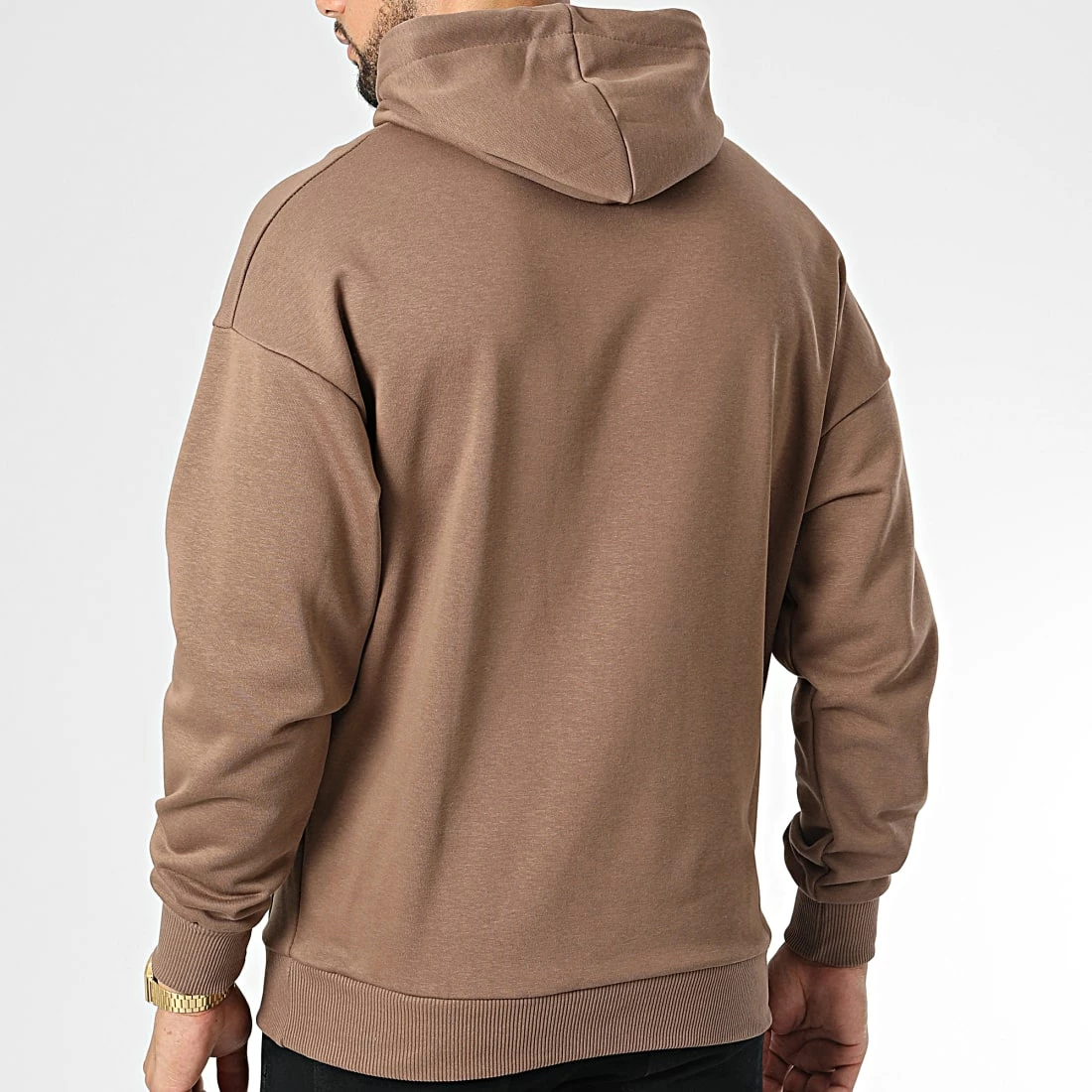 Meilleure affaire 🥰 Sweat Capuche LL685 Marron Doré de Ikao 😉 6 Meilleure affaire 🥰 Sweat Capuche LL685 Marron Doré de Ikao 😉 – Image 4