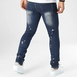 Remise 😀 Jean Skinny DH-3930 Bleu Denim de Ikao 🤩 -Ikao Soldes Boutique ikao 333451 DH 3930 LL200047 TINT BLUE 20220822T161011 04