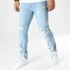 Acheter 🧨 Jean Skinny DH-3930 Bleu Wash de Ikao ✨