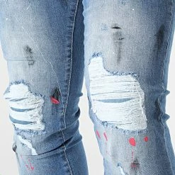 Meilleur prix 🛒 Jean Skinny DH-3902 Bleu Denim de Ikao 👏 7 Meilleur prix 🛒 Jean Skinny DH-3902 Bleu Denim de Ikao 👏 -Ikao Soldes Boutique ikao 333453 DH 3902 LL200041 BLUE 20220822T161205 02