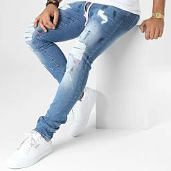 Meilleur prix 🛒 Jean Skinny DH-3902 Bleu Denim de Ikao 👏 8 Meilleur prix 🛒 Jean Skinny DH-3902 Bleu Denim de Ikao 👏 -Ikao Soldes Boutique ikao 333453 DH 3902 LL200041 BLUE 20220822T161207 03