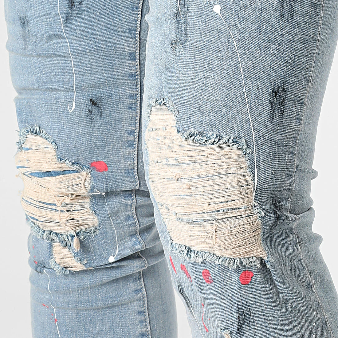 Budget 🥰 Jean Skinny DH-3902 Bleu Denim de Ikao 🎁 4 Budget 🥰 Jean Skinny DH-3902 Bleu Denim de Ikao 🎁 – Image 2