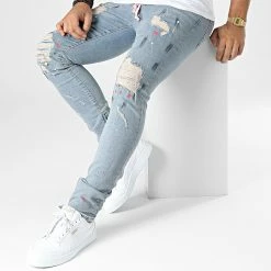 Budget 🥰 Jean Skinny DH-3902 Bleu Denim de Ikao 🎁 8 Budget 🥰 Jean Skinny DH-3902 Bleu Denim de Ikao 🎁 -Ikao Soldes Boutique ikao 333456 DH 3902 LL200041 TINT BLUE 20220822T161224 03