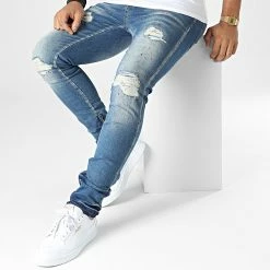 Le moins cher 🎁 Jean Skinny DH-3956 Bleu Denim de Ikao 🛒 8 Le moins cher 🎁 Jean Skinny DH-3956 Bleu Denim de Ikao 🛒 -Ikao Soldes Boutique ikao 333458 DH 3956 LL200054 BLUE 20220822T161150 03
