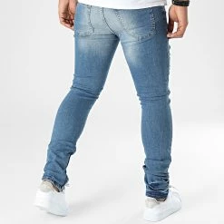 Grosses soldes ⭐ Jean Skinny DH-3954 Bleu Denim de Ikao 👏 -Ikao Soldes Boutique ikao 333460 DH 3954 LL200053 BLUE 20220822T161045 04