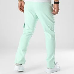 Meilleur prix 🔔 Pantalon Cargo LL719 Vert Menthe de Ikao 🥰 -Ikao Soldes Boutique ikao 334139 LL719 MINT 20220829T155033 04