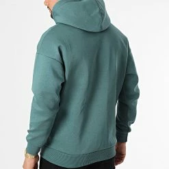 Budget 🌟 Sweat Capuche LL694 Bleu Pétrole de Ikao ✔️ -Ikao Soldes Boutique ikao 334141 LL694 OIL GREEN 20220825T154600 04