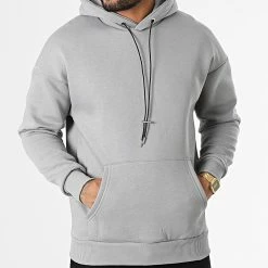Meilleur prix 😉 Sweat Capuche LL694 Gris de Ikao 👏 -Ikao Soldes Boutique ikao 334148 LL694 GREY 20220825T154514 03