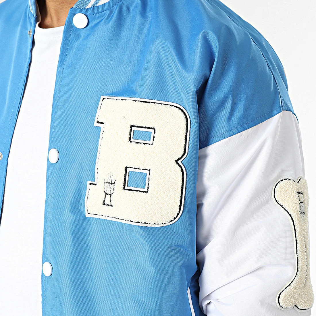 Sortie 🔔 Veste Teddy LL2019-B Bleu de Ikao 👏 4 Sortie 🔔 Veste Teddy LL2019-B Bleu de Ikao 👏 – Image 2