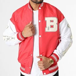 Top 10 ⌛ Veste Teddy LL2019-B Rouge de Ikao 🎁