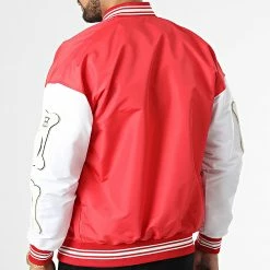 Top 10 ⌛ Veste Teddy LL2019-B Rouge de Ikao 🎁 -Ikao Soldes Boutique ikao 334173 LL2019 B RED 20220826T144253 04