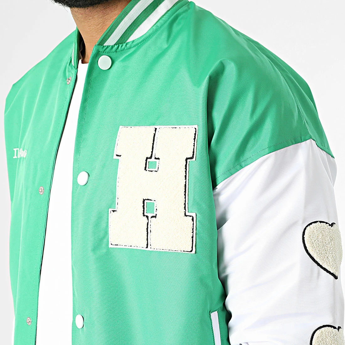 Acheter 🌟 Veste Teddy LL2019-H Vert de Ikao 🥰 4 Acheter 🌟 Veste Teddy LL2019-H Vert de Ikao 🥰 – Image 2