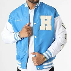 Coupon 🌟 Veste Teddy LL2019-H Bleu de Ikao 🛒