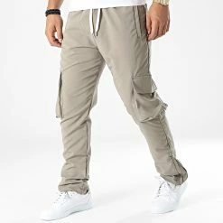 Meilleure affaire ✨ Pantalon Cargo LL664 Vert Kaki de Ikao 🔔