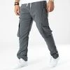 De gros ✨ Pantalon Cargo LL664 Gris Anthracite de Ikao 😀 -Ikao Soldes Boutique ikao 334182 LL664 ANTHRACITE 20220826T151955 01