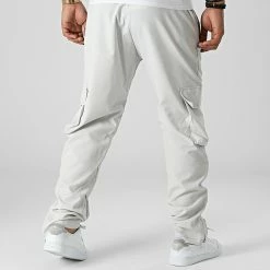 Budget 💯 Pantalon Cargo LL664 Gris de Ikao 🥰 -Ikao Soldes Boutique ikao 334190 LL664 GREY 20220826T151444 04