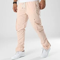 Meilleure affaire 😍 Pantalon Cargo LL664 Rose Pastel de Ikao 🧨