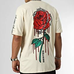 Sortie 👍 Tee 👕 Shirt LL631 Beige de Ikao 💯