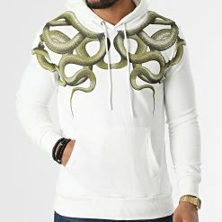 Offres ✔️ Sweat Capuche F640 Beige Clair de Ikao 👏 -Ikao Soldes Boutique ikao 334203 F640 ECRU 20220825T154820 03