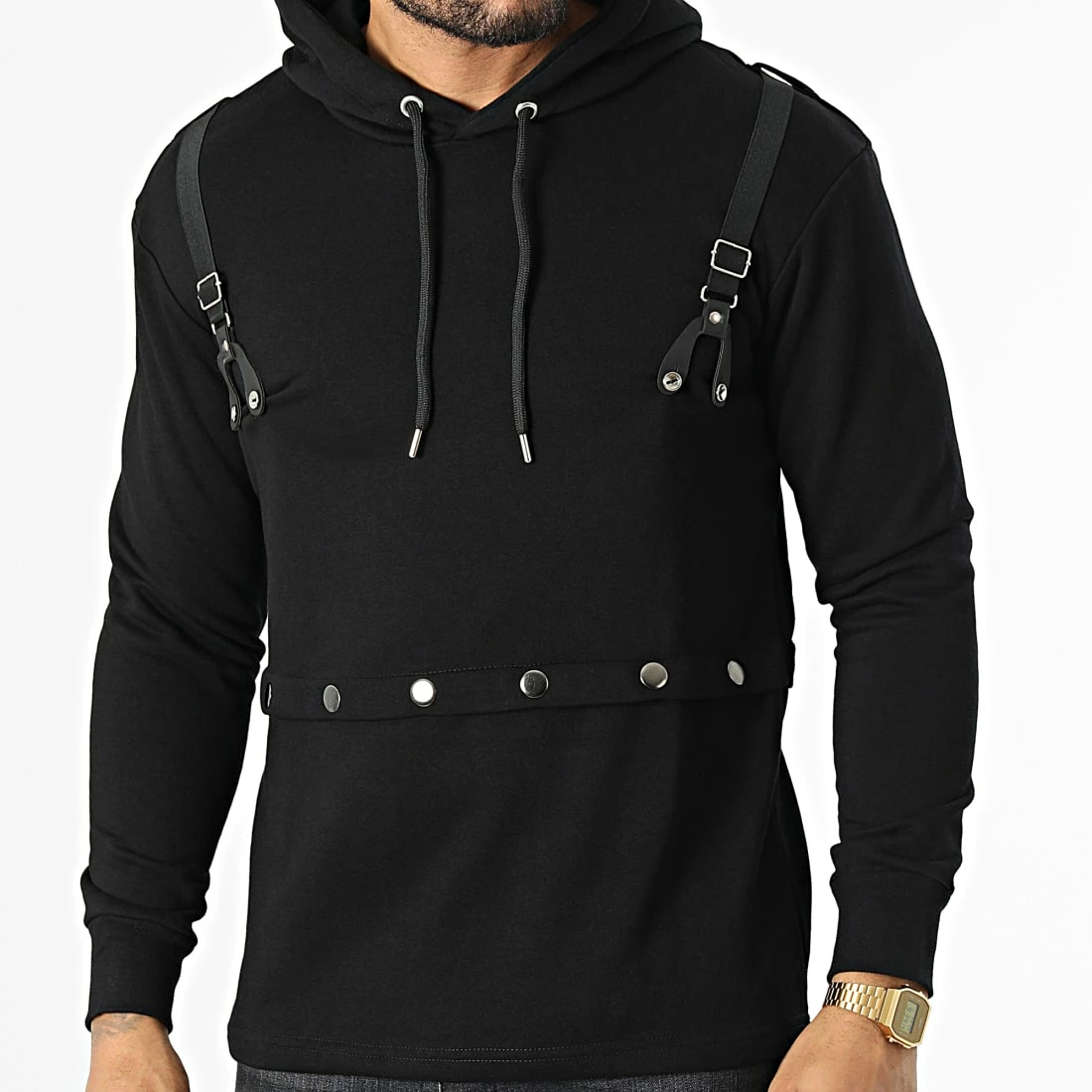 Meilleur prix 🌟 Sweat Capuche F693 Noir de Ikao 😀 3 Meilleur prix 🌟 Sweat Capuche F693 Noir de Ikao 😀