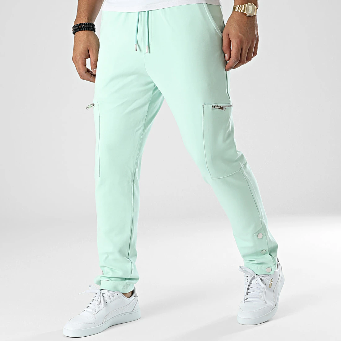 Coupon 🛒 Pantalon Cargo LL720 Vert Menthe de Ikao 🧨 3 Coupon 🛒 Pantalon Cargo LL720 Vert Menthe de Ikao 🧨