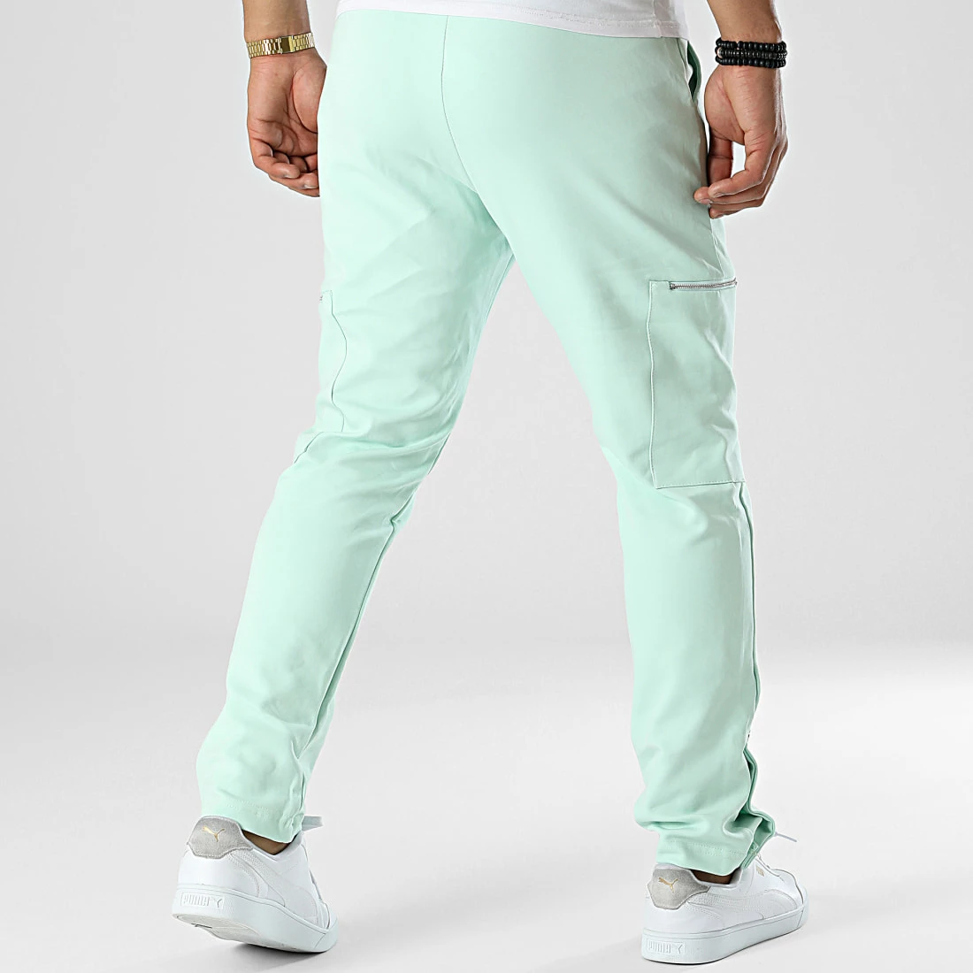Coupon 🛒 Pantalon Cargo LL720 Vert Menthe de Ikao 🧨 6 Coupon 🛒 Pantalon Cargo LL720 Vert Menthe de Ikao 🧨 – Image 4