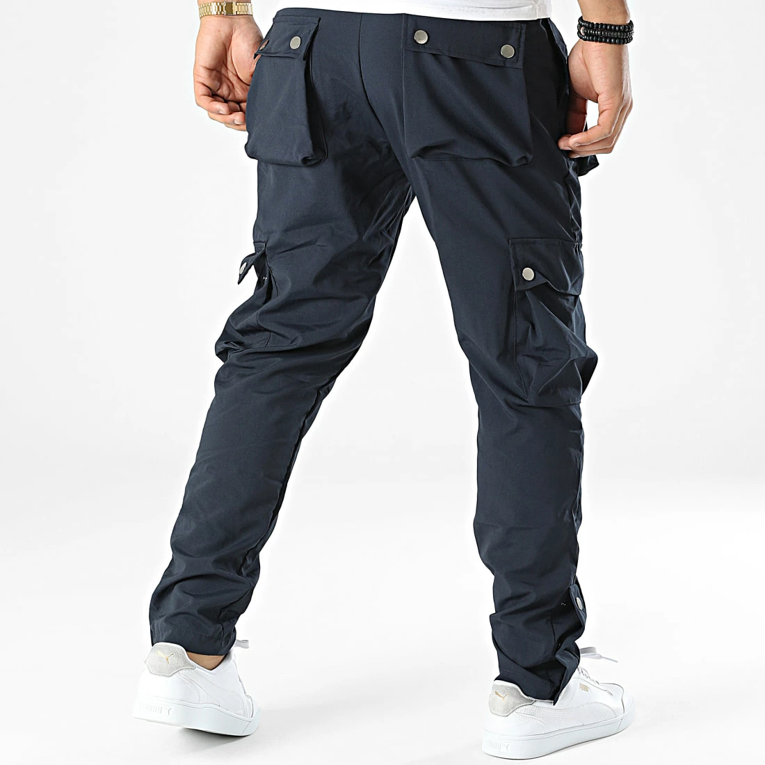 Meilleure vente 🎉 Pantalon Cargo LL713 Bleu Marine de Ikao 🔥 6 Meilleure vente 🎉 Pantalon Cargo LL713 Bleu Marine de Ikao 🔥 – Image 4