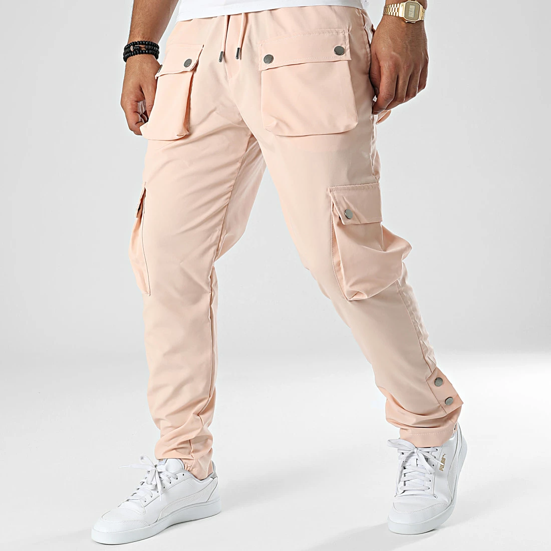 Vente flash 🎁 Pantalon Cargo LL713 Rose Pastel de Ikao 🥰 3 Vente flash 🎁 Pantalon Cargo LL713 Rose Pastel de Ikao 🥰