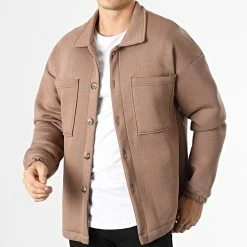 Le moins cher 😉 Surchemise LL708 Marron de Ikao 🎁