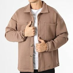 Le moins cher 😉 Surchemise LL708 Marron de Ikao 🎁 -Ikao Soldes Boutique ikao 336355 LL708 BROWN 20220912T154007 03