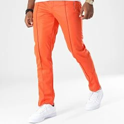 Sortie 🌟 Pantalon Jogging LL718 Orange de Ikao ⌛