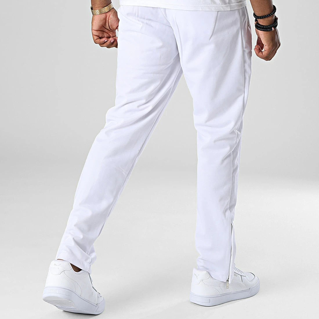 Sortie ✔️ Pantalon Jogging LL718 Blanc de Ikao 🔥 6 Sortie ✔️ Pantalon Jogging LL718 Blanc de Ikao 🔥 – Image 4