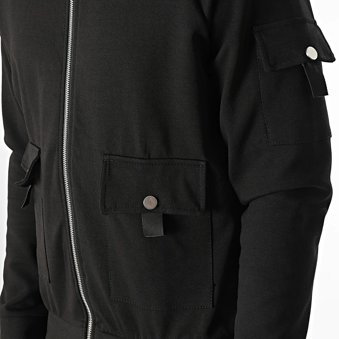 Offres ✨ Ensemble Veste Zippée Et Pantalon Jogging LL717 Noir de Ikao 🤩 4 Offres ✨ Ensemble Veste Zippée Et Pantalon Jogging LL717 Noir de Ikao 🤩 – Image 2