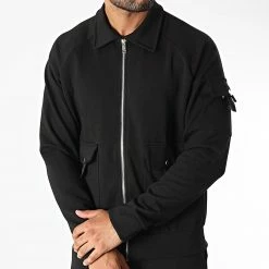 Offres ✨ Ensemble Veste Zippée Et Pantalon Jogging LL717 Noir de Ikao 🤩 8 Offres ✨ Ensemble Veste Zippée Et Pantalon Jogging LL717 Noir de Ikao 🤩 -Ikao Soldes Boutique ikao 336368 LL717 BLACK 20220915T150239 03