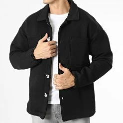 Vente flash 🛒 Surchemise LL708 Noir de Ikao ❤️