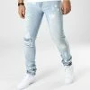 Tout neuf 🌟 Jean Skinny LL2000050 Bleu Wash de Ikao 🥰 -Ikao Soldes Boutique ikao 336403 LL2000050 LTBLUE 20220912T161023 01