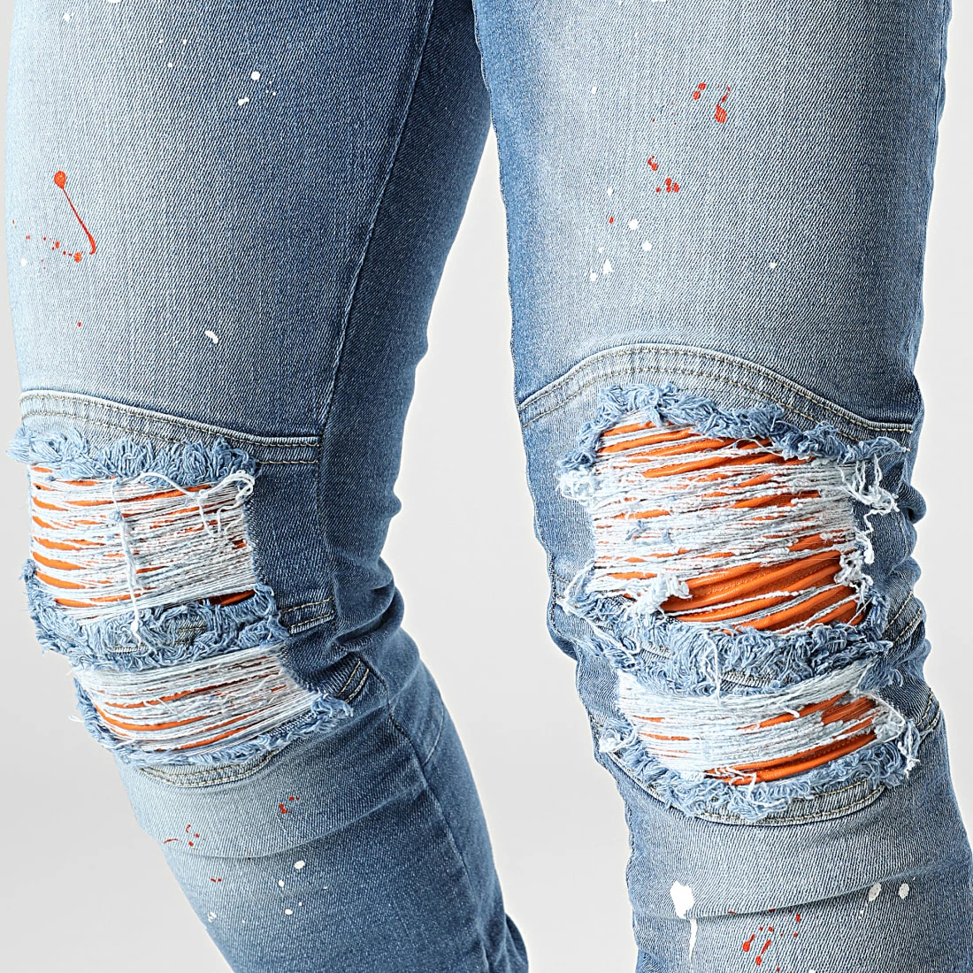 Remise 🎁 Jean Skinny LL2000060 Bleu Denim de Ikao 🔥 4 Remise 🎁 Jean Skinny LL2000060 Bleu Denim de Ikao 🔥 – Image 2