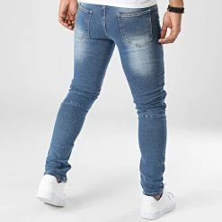 Sortie ⌛ Jean Skinny LL2000060 Bleu Denim de Ikao ⌛ -Ikao Soldes Boutique ikao 336407 LL2000060 BLUE GREEN 20220912T161006 04