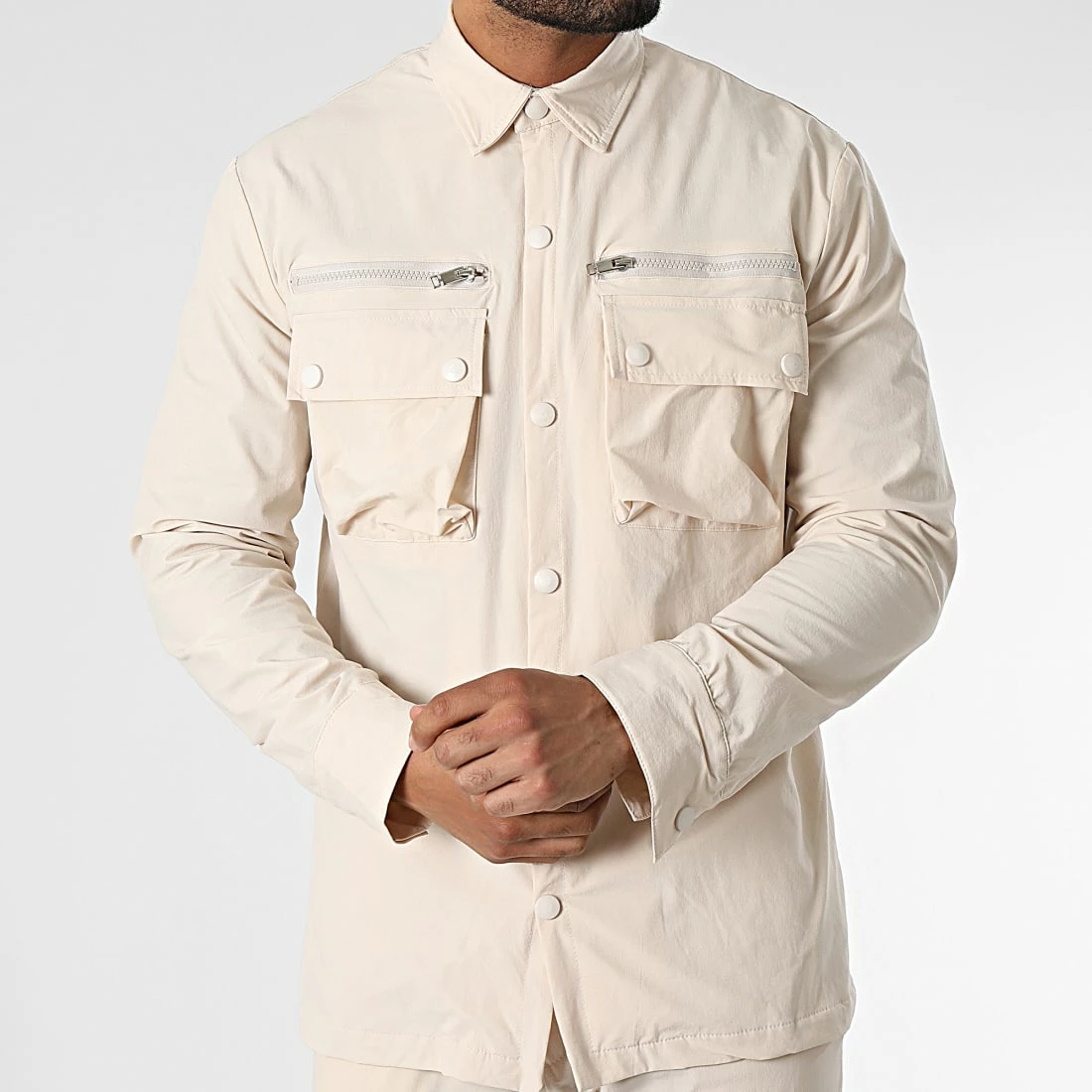 Coupon 🔥 Ensemble Cargo LL682 Beige de Ikao 🔥 5 Coupon 🔥 Ensemble Cargo LL682 Beige de Ikao 🔥 – Image 3