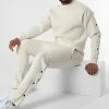 Meilleure affaire 🥰 Ensemble Sweat Crewneck Et Pantalon Jogging LL716 Beige de Ikao ⌛ -Ikao Soldes Boutique ikao 339451 LL716 BEIGE 20221007T154427 01