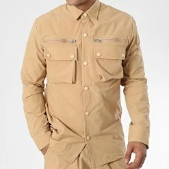 Meilleure affaire 🥰 Ensemble Cargo LL682K Beige de Ikao 🧨 -Ikao Soldes Boutique ikao 339563 LL682 K BEIGE 20221006T152225 03