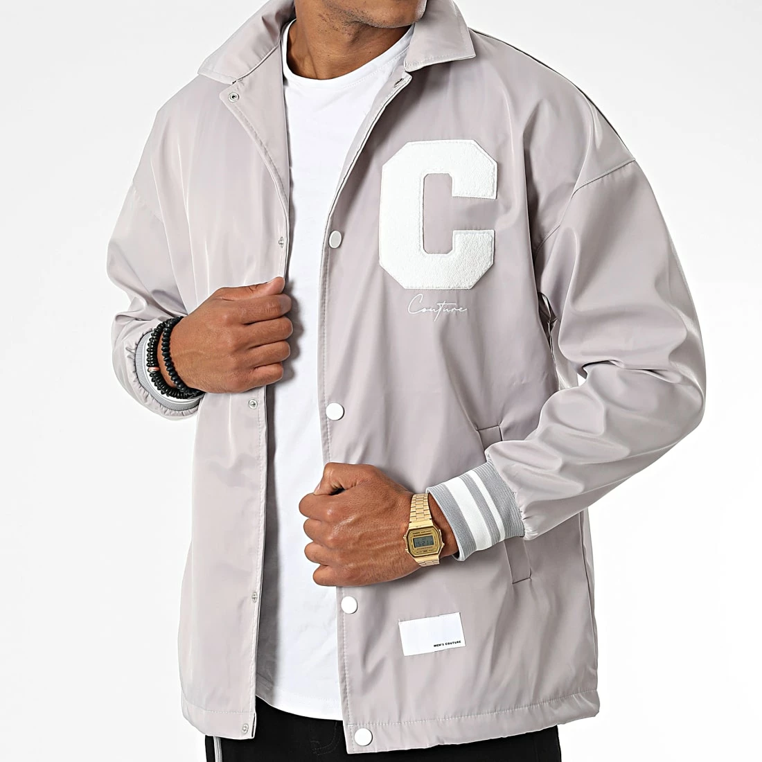 Vente flash 🤩 Veste Teddy LL2019 Gris de Ikao 🧨 3 Vente flash 🤩 Veste Teddy LL2019 Gris de Ikao 🧨