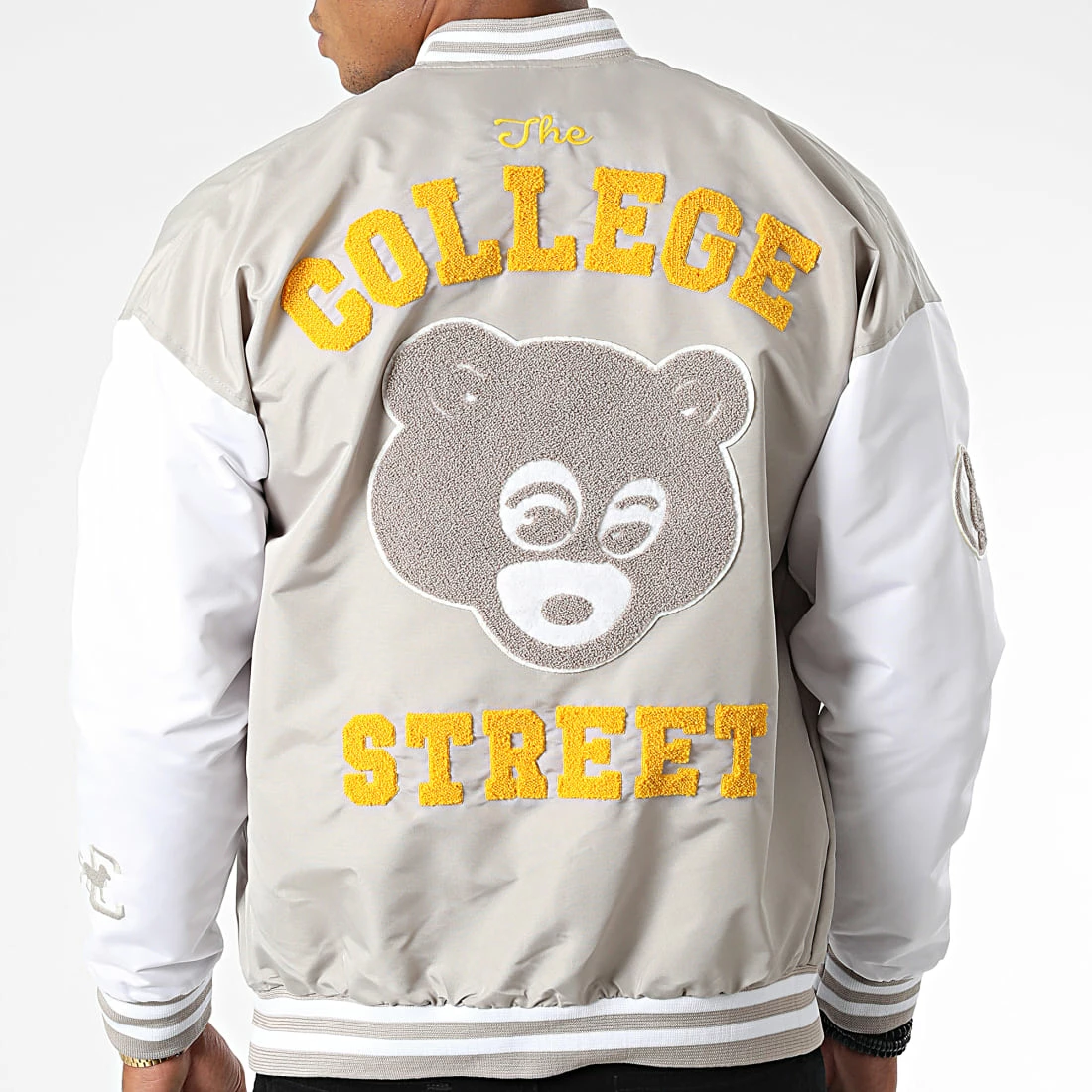 Coupon 💯 Veste Teddy LL2019 Gris Blanc de Ikao 🎉 6 Coupon 💯 Veste Teddy LL2019 Gris Blanc de Ikao 🎉 – Image 4