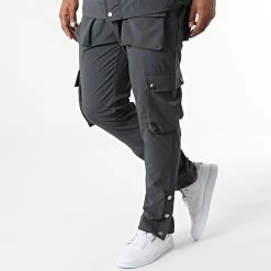 De gros 🌟 Ensemble Cargo LL640 Gris Anthracite de Ikao 😍 -Ikao Soldes Boutique ikao 341968 LL640 ANTHRACITE 20221007T154630 04