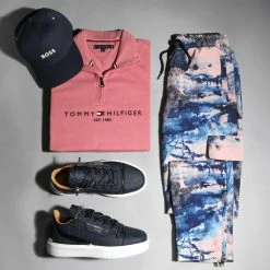 De gros 🎉 Pantalon Cargo LL723 Saumon Bleu Marine de Ikao 🛒 -Ikao Soldes Boutique ikao 341992 LL723 NAVY BLUE SALMON 20221111T084908 05