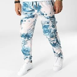 Coupon 🌟 Pantalon Cargo LL723 Beige Bleu de Ikao 🌟