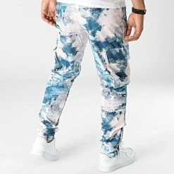 Coupon 🌟 Pantalon Cargo LL723 Beige Bleu de Ikao 🌟 -Ikao Soldes Boutique ikao 341996 LL723 BEIGE OIL GREEN 20221017T144603 04