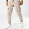 Vente flash 🎉 Pantalon Cargo LL649 Beige de Ikao 👏 -Ikao Soldes Boutique ikao 341997 LL649 K BEIGE 20221017T152424 01